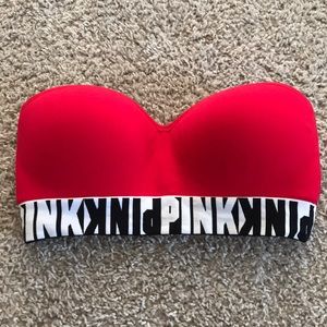 PINK strapless bra